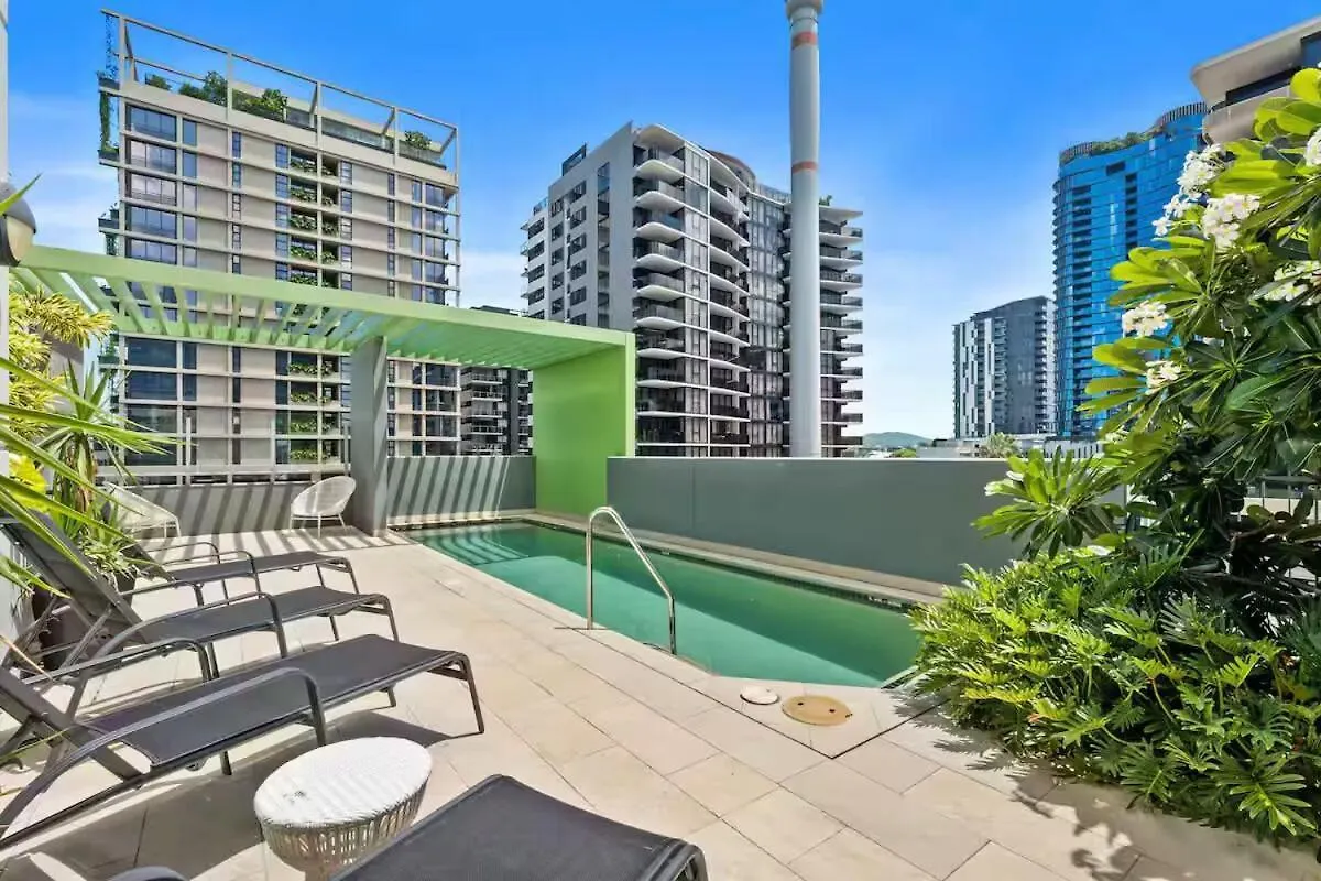 Urban Luxe Retreat, Stylish 1Br In South Brisbaneアパートメント オーストラリア